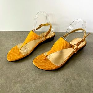 Kate Ann gorgeous faux snake sandals